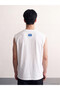 Nevavm with Difference Oval Collar Men's Sleeveless T-Shirt - 4