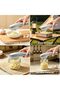 1pc Stainless Steel Garlic Press Tool, Manual Garlic Crusher and Mincer, Ergonomic Handle Kitchen Ga - 4