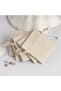 10Pcs Microfiber Jewelry Pouch, 8x7cm Drawstring Pouch, Envelope Style with Divider, Luxury S - 7