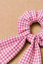 مشبك شعر مطاطي قوي باللونين الوردي والأبيض من Pötikare Kuyruklu Scrunchie - 4