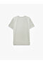Regular Fit Short Sleeve Crew Neck Basic Sports T-Shirt - 6