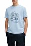 Unisex 100% Cotton Regular Fit Bicycle Printed T-Shirt - Cyclist Design T-Shirt - 2