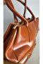 Women's Baget Form Hi̇lly Women's Shoulder Bag Taba - 4