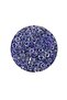Bulk glass sand beads (8/0) 3 mm - 20 grams - transparent purple white - bnc181 - 2