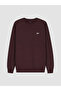 Xside Plum Crew Neck Embroidered Men's Sweatshirt - 5