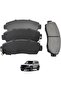 Front Brake Pads Compatible with Jetour T1 (2025 Onwards), T2 (2023 Onwards) & Traveller (2023 Onwards) - Disc Brake Pad Replacement