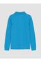 Lcw Kids Turquoise Polo Neck Boy's T-Shirt - 3