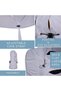 Sun hat with neck protection - UPF 50+ UV Wide brim, suitable for walking and fishing Unisex 1 piece - 2