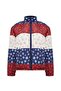 Glacier Printed Oversize Inflatable Coat Multi