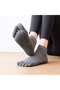 Non-slip five-toe socks, suitable for yoga, Pilates, ballet, and other sports - comfortable made of combed cotton. - 5