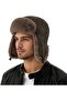 Unisex Pilot-Style Winter Hat - With Earflaps Windproof Suitable for Cycling and Walking Thickened Head Circumference 54-63 cm