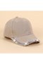 Rhinestone sun hat red adjustable visor outdoor sports/travel. - 2