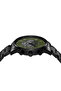Men's Black Stainless Steel Watch, Green Dial | Trnda-001 - 3