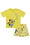 2-9 Years Old Shorts Set - Yellow - 4