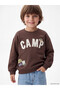 Crew Neck Printed Boys' Sweatshirt - 2