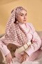 Twill Silk Scarf Chain Powder 90X90 - 2