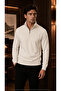 Men's Smart Casual Half-Zip Stand Collar Cotton Casual Stylish Sweatshirt