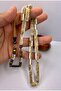 Average 8/12 mm Dimensions Cutting Model Plexi Glass Gold Leaf Airplane Glass Prayer Beads - 3
