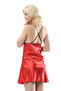 Concepta Red Lace Satin Nightgown - M-383 - (00337) Size L/Xl - 2
