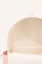 Text Printed Multi-Pocket Backpack for Girls H9256A8Ns - 4