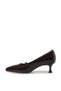 26K-311 Burgundy Women's Heeled Shoes - 3
