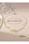 Lily Of The Valley Glass Bead Necklace - 2