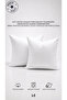 6 Piece Premium Ultra Plump Square Throw Pillow Inner Cushion Set |   Original Silicone Filler |   Sofa Corner Cushion |   Vacuum Packed |   Washable - 5