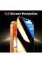 iPhone17 Pro 2 Pieces Anti Peeping 2Pack Privacy Black Frame Tempered Glass Screen Protector for iPh - 5