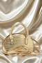 Patent Leather Crocodile Pattern Crossbody Mini Hand and Shoulder Women's Bag