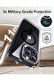 URBANNX for iPhone 16 Pro Max Case Flex Stand, for MagSafe, Clear Black | Camera Control, - 6