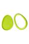 Sn-38870 Vegetable and Fruit Storage Container Avocado Shaped Green - 2