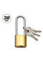 38mm Long Padlock Security Lock Durable Metal Door Cabinet Garage Warehouse Lock