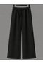 Women's 3-Piece Set Black Gray Navy Blue High Waist Straight Leg Comfortable Sweatpants - 6