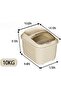 Airtight Rice Storage Container,Large Food Storage Bin for Kitchen with Sealing Lid,Pet Food Dispens - 2