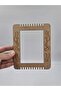 10 Pcs Wooden Mini Weaving Loom Set with Laser Engraved Pattern 3 mm Raw Mdf Weaving Hoop and Accessories (16.5 X 13.5 cm) - 4