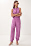 Bead Detailed Ayrobin Top and Bottom Set Lby0061 Li̇la - 2