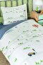 Ranforce -Night Ride Blue- Single Child Duvet Cover Set with Elastic Sheets - 2