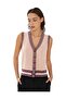 Women Junie Knit Button Through Vest