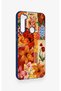 Redmi Note 8 Compatible Orange Lily Pattern Silicone Case - 3