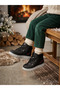 Genuine Leather Zippered Daily Orthopedic Children's Boots - 3
