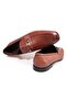 Brown Laceless Genuine Leather Leather Sole Men's Shoes - 2
