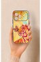 Honor 600 Compatible Tiger of the Sun Patterned Silicone Case