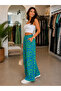 Moda Başak Premium Patterned Woven Fabric Palazzo Trousers – Wide Leg Stylish Comfortable Cut - 2
