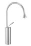Gloria Damla Sink Faucet Chrome Swan Bowl Sink Faucet Single Handle Chrome Sink Tap - 2