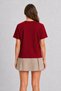 Macro Kiwi Cross-Section T-Shirt - Red - 4