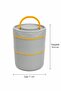 2-Layer Leak-Proof Sealed Children's Lunch Box with Carrying Handle - 3