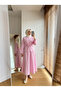 Women's Tassel Detailed Textured Fabric Skirt Two-Piece Set - 4