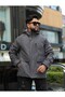 Men's Quilted Coat Rain and Cold Resistant Jacket - 2