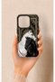 iPhone 14 Pro Compatible Noble Lover Horses Patterned Silicone Case