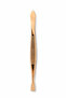Professional Gold Flat Tip Tweezers |   Eyebrow and Mustache Tweezers